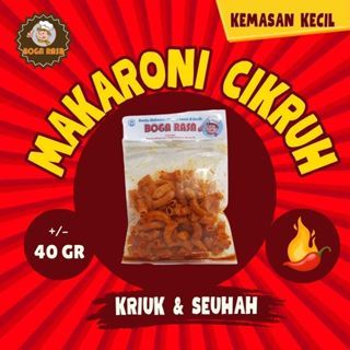 

MAKARONI CIKRUH MERAH MENGGODA Cap Bogarasa asli khas Tasikmalaya Jajanan tasik jajanan viral