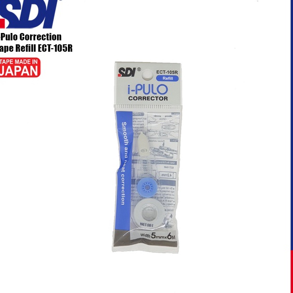 

KP8 SDI Correction Tape Refill Isi Tip X Pita ECT15R