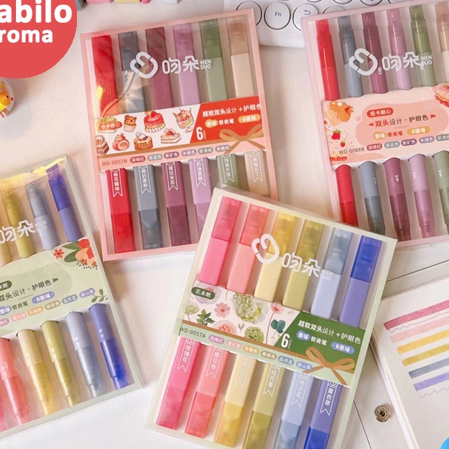 

Langka HighlighterStabilo 6 WarnaSetSuning Mall