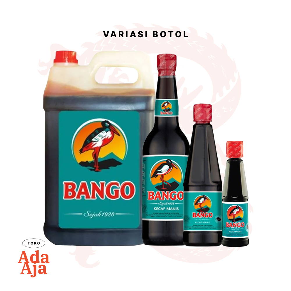 

Kecap Bango Botol 620ml, 275ml, 135ml