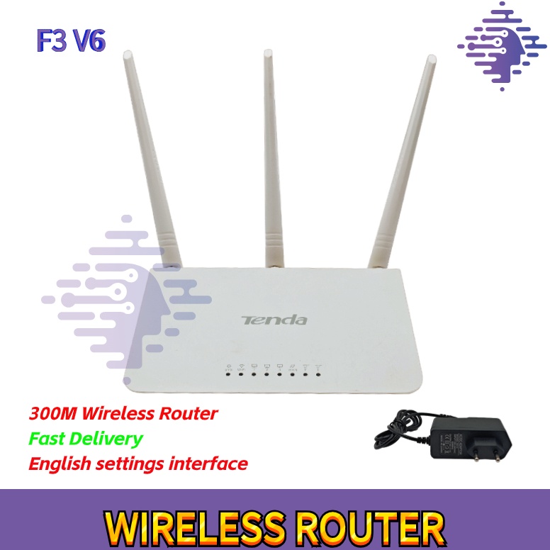 KODE H95T ROUTER BEKAS TENDA F3V6 SUPPORT REPEATERSTATICREMOTE PPPOEWISP