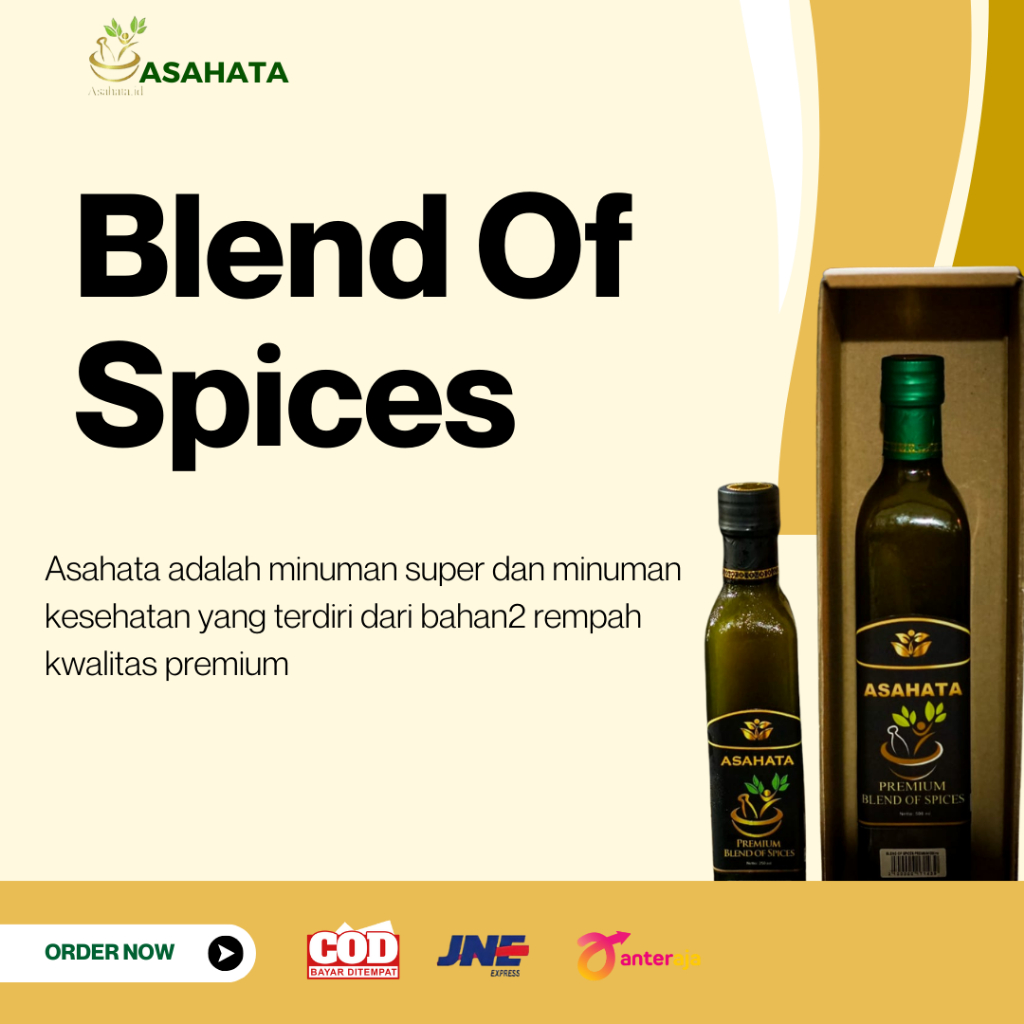 

Minuman Rempah Bawang Putih Tunggal Asahata Blend Of Spices Mencegah Stroke