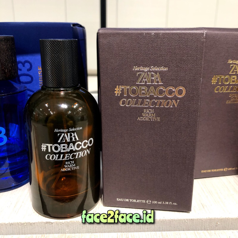 face2face.id ORIGINAL PARFUM ZARA MAN TOBACCO RICH WARM EDT 100 ML