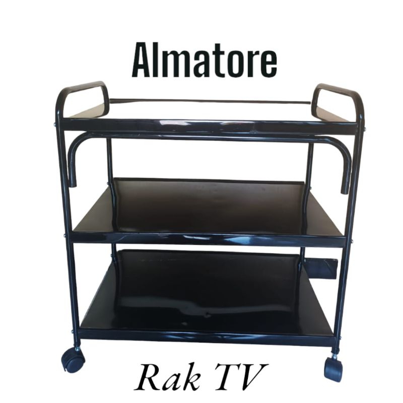 Rak TV besi serbaguna Rak meja besi multifungsi minimalis
