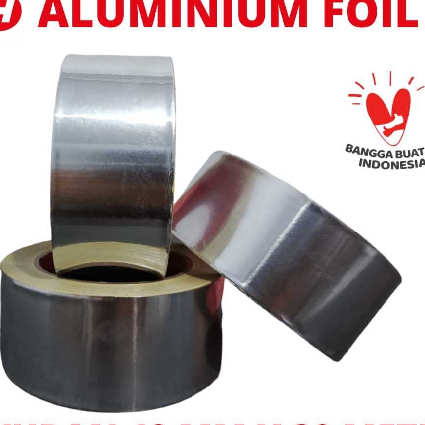 

Gila Isolasi Aluminium foil 48mm 3m full Hoki Tapeuntuk panci bocor ukuran Baru68