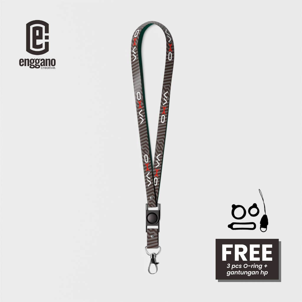 

Lanyard Podzz ID Card Gantungan HP Premium - OXVA Series by Enggano