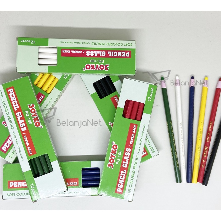 

HJ6 Pensil Kaca Pencil Glass Joyko PG1 1 LUSIN