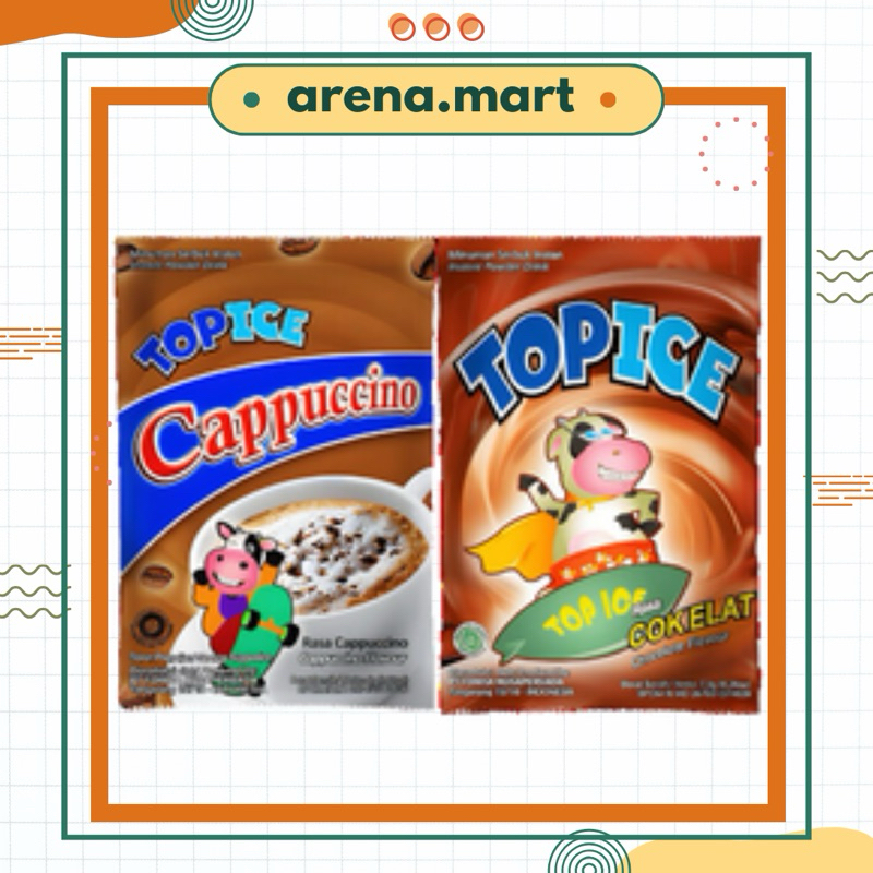 

Forisa Top Ice topice Minuman Serbuk Instan Semua Rasa All Varian LENGKAP Per 1 Renceng 10 Sachet