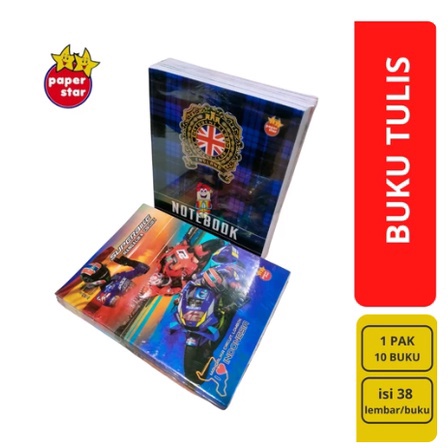 

TERDAHSYAT BUKU TULIS PAPERSTAR 38 1 PACK ISI 1 BUKU