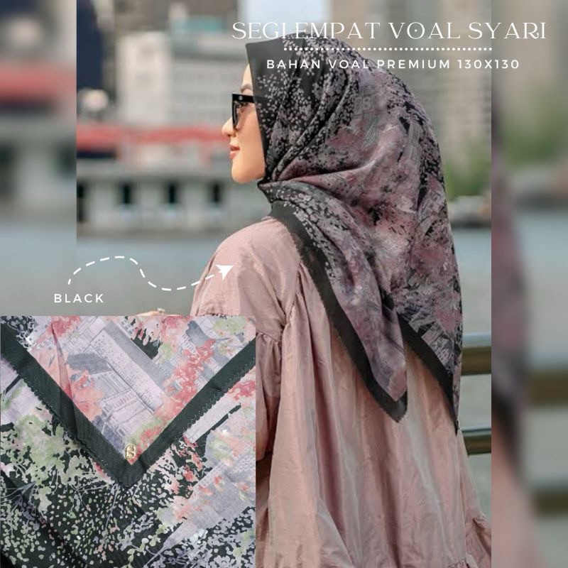 Jilbab Segiempat Hijab Segi Empat Buttonscraves Jilbab Syari Jumbo Buttonscarves