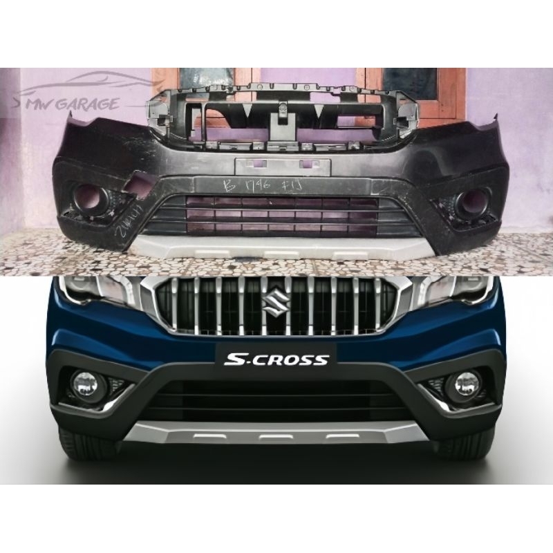 Bumper depan Suzuki SX4 S CROSS Facelift 2017 2018 2019 2020