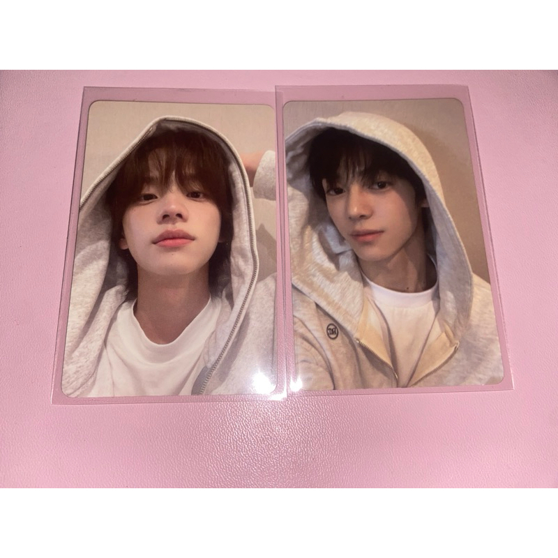 SHINYU HANJIN TWS PHOTOCARD OFFICIAL HOODIE WEVERSE