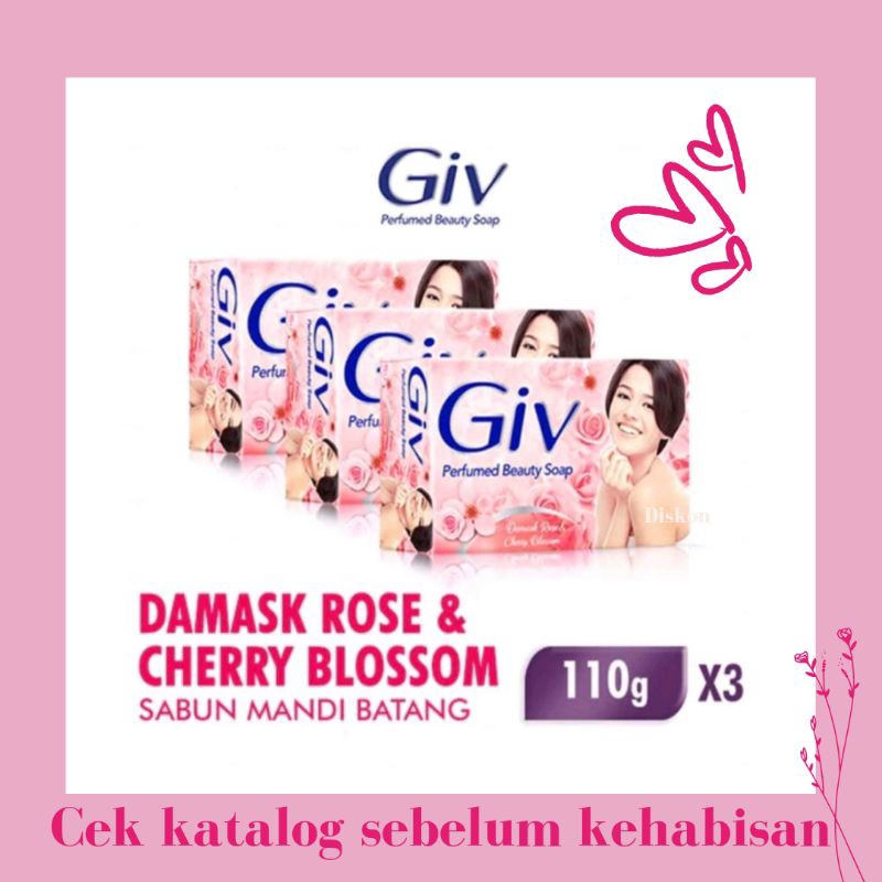 GIV SABUN BATANG 110GR X 3