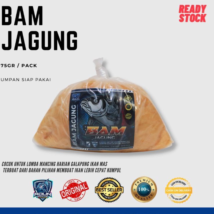 Bestseller bam jag adun mancing  umpan ikan mas toko adun mancing