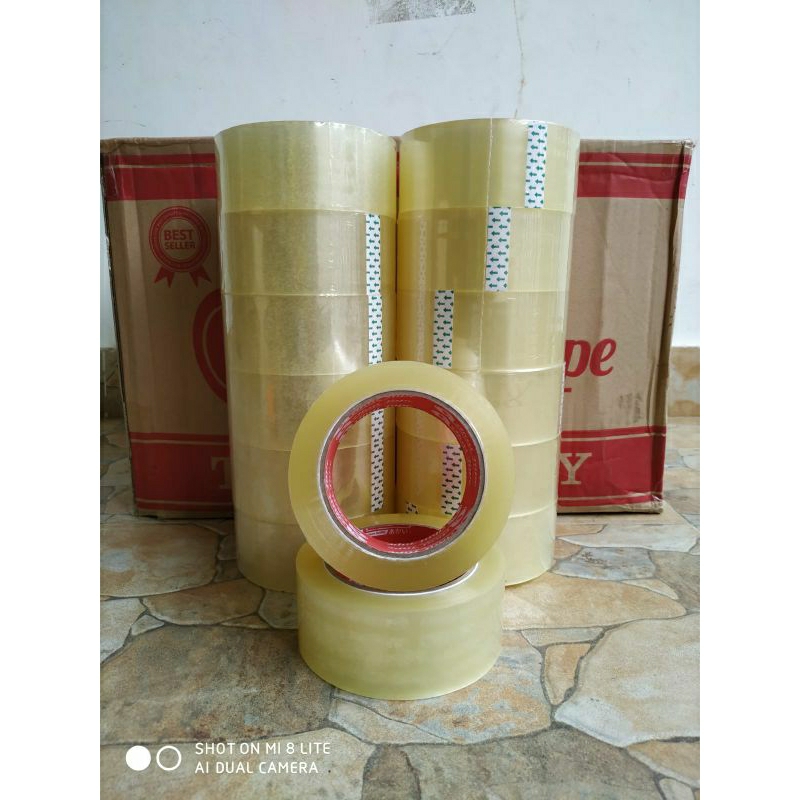 

Lakban Bening Isolasi Ukuran 45mm Quality