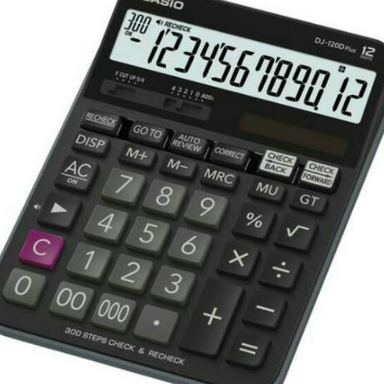 

KF7 Casio DJ12D PLUS Kalkulator Meja
