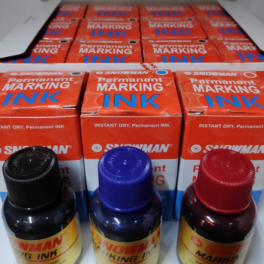 

Diskon LUSIN REFILL TINTA SPIDOL PERMANEN SNOWMAN ISI SPIDOL PERMANENT MIC