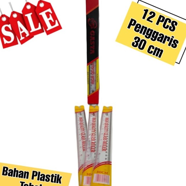 

HJ6 PENGGARIS PLASTIK 3 CM MONTANA GROSIR 12 PCS