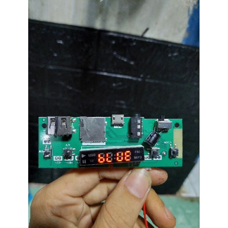 NEW Module mesin speaker bluetooth mp3 Y-1050S/ RAD-8171 BISA dual SPKR plus layar new NORMAL RBU