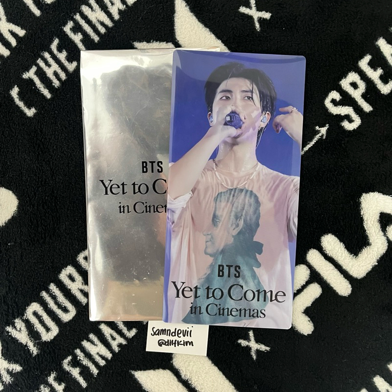 POB YET TO COME IN CINEMAS JAPAN KIM NAMJOON RM BTS