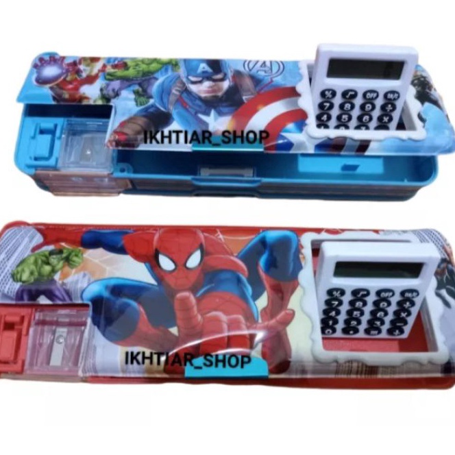 

KP8 KOTAK PENSIL COWOKKOTAK PENSIL MAGNET KALKULATOR RAUTAN