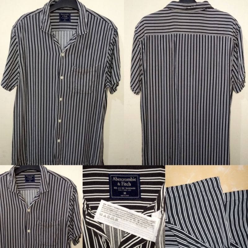 Kemeja salur brand AberCrombie