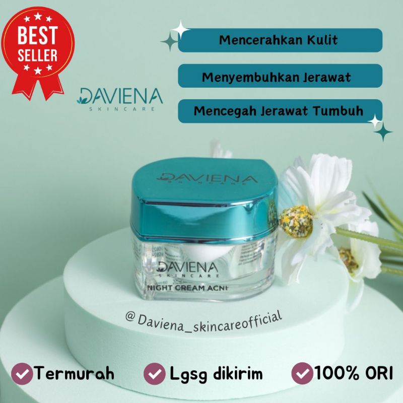 NIGHT CREAM ECER ACNE SERIES DAVIENA SKINCARE