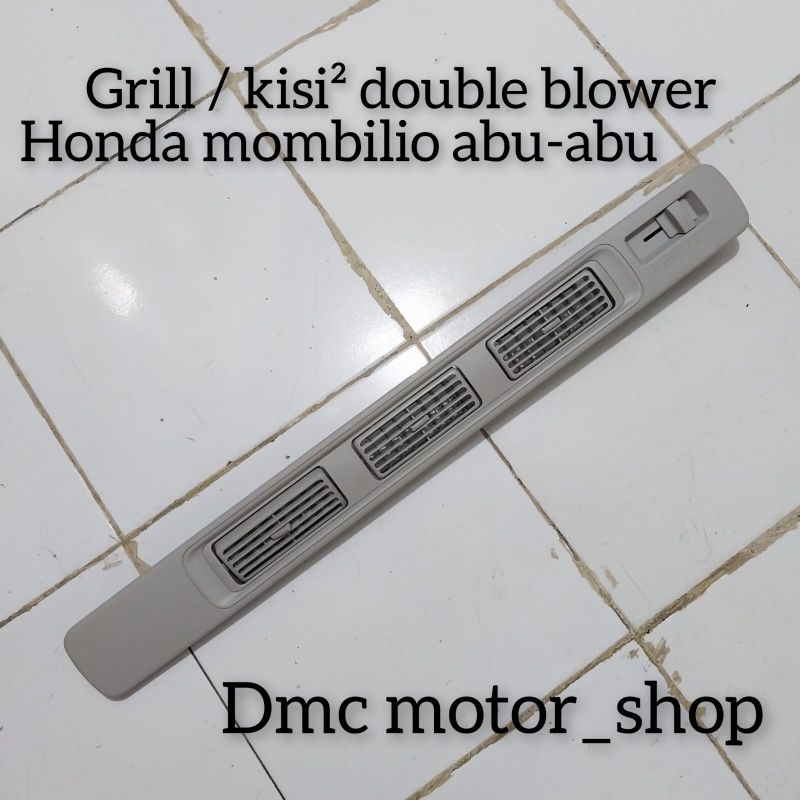 GRILL KISI-KISI AC DOUBLE BLOWER BELAKANG SWITCH GESER MOBIL HONDA MOBILIO/ FREED