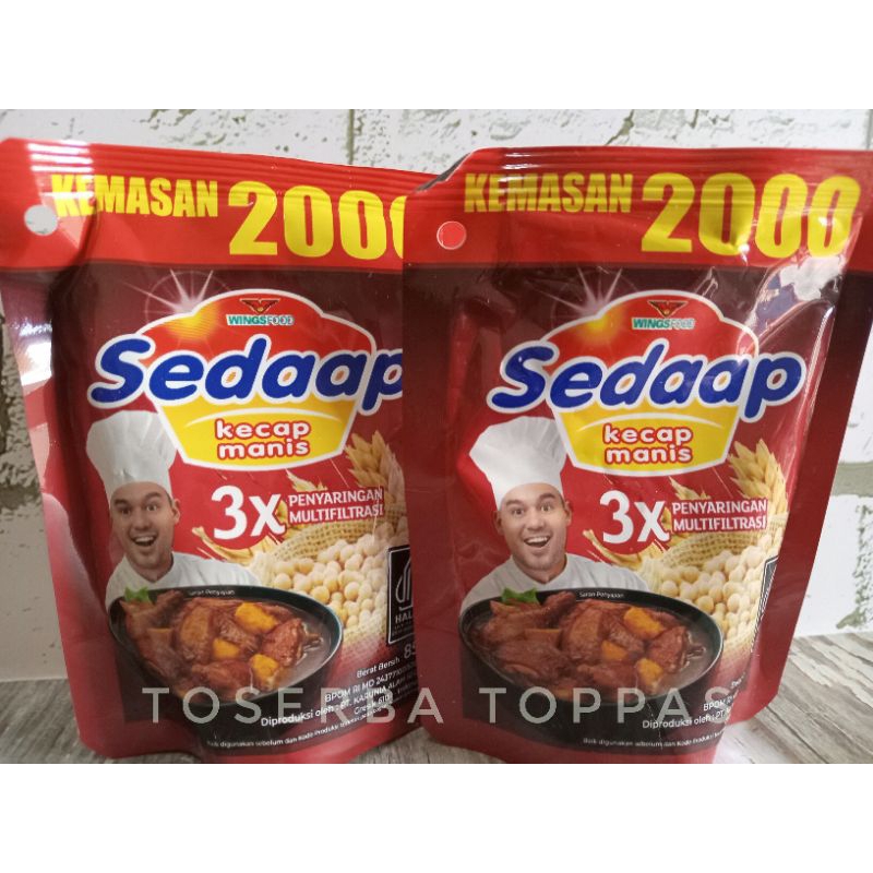 

Kecap SEDAAP 85 gr / kecap kemasan kecil