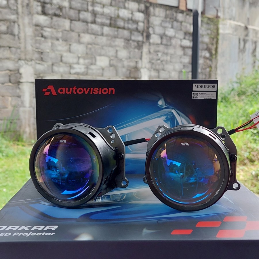 Autovision Biled Projector Dakar 125 Watt Purple Lens