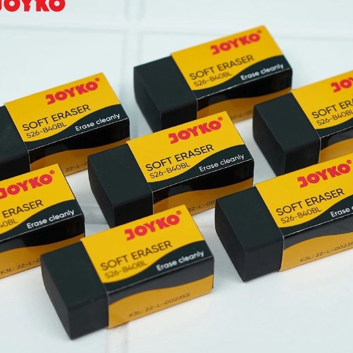

KF7 PENGHAPUS PENSIL JOYKO 526 B4BL 52 B4P PENGHAPUS KECIL MURAH GROSIR ISI 4 PCS