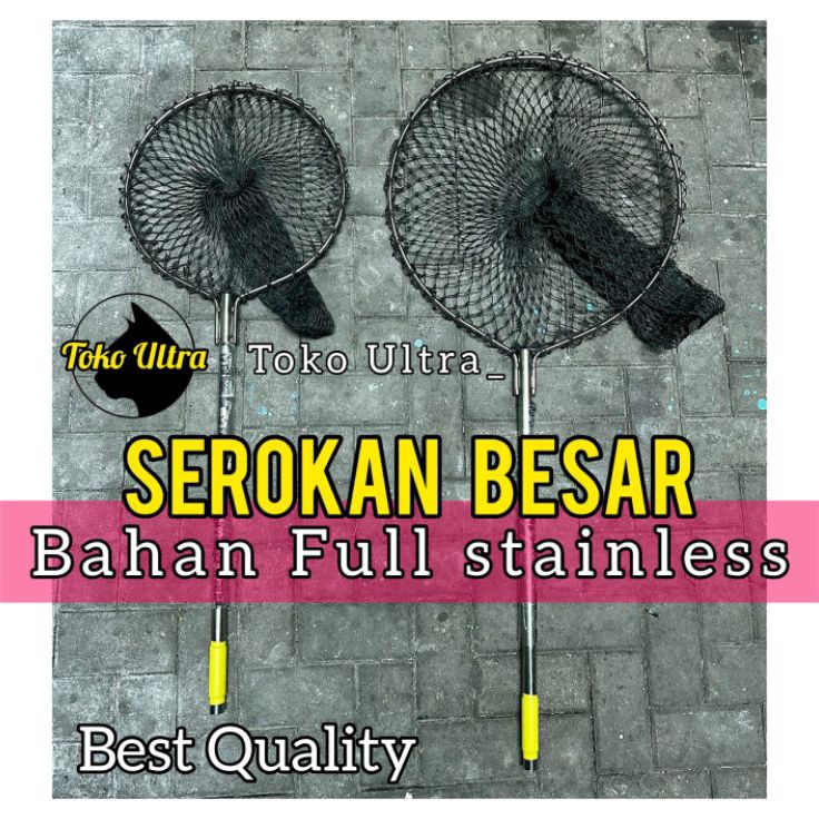 Terlaris SEROKAN IKAN BESAR  SEROKAN STAINLES  SEROKAN GALATAMA  SESER IKAN  SEROKAN JUMBO  SEROKAN 