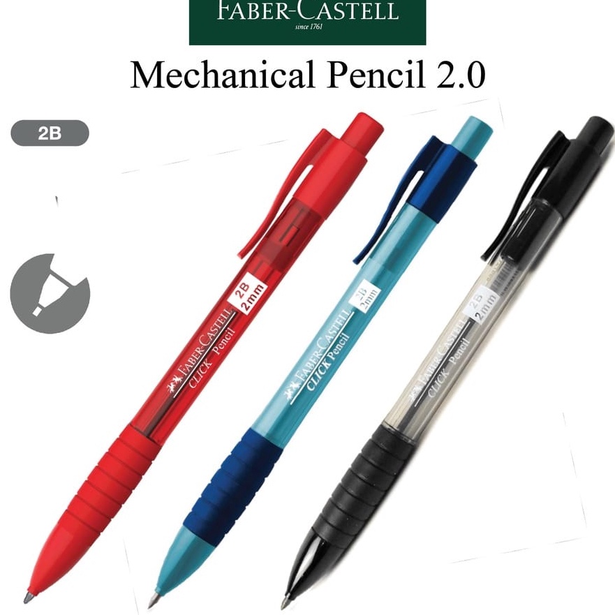 

FG2 Pensil Mekanik Faber Castell Mechanical Pencil Click 2 mm