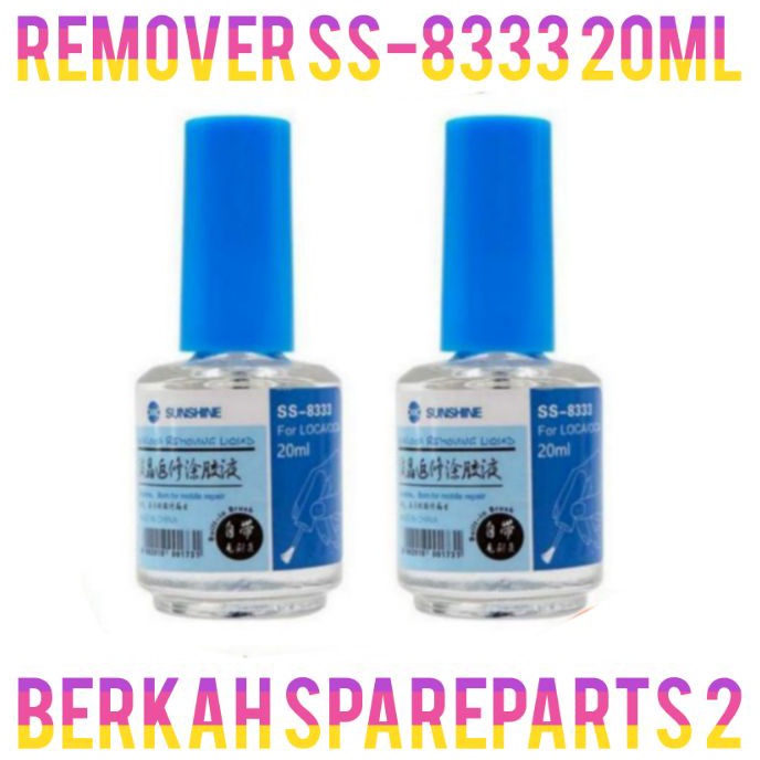 

Bonus CAIRAN PENGHANCUR LEM OCA GLUE REMOVER SUNSHINE SS8333 2ML