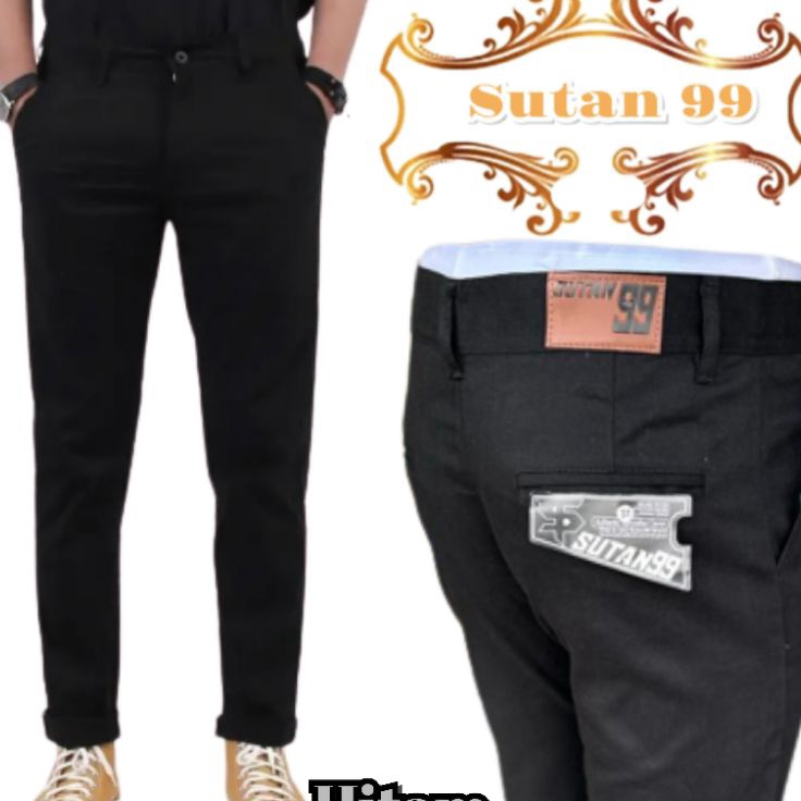 Terjangkau CELANA PANJANG CATOON CHINOS PRIA SUTAN 99