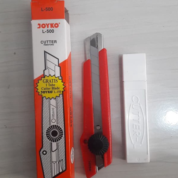 

Bonus Pisau Cuter Cutter Joyko L5 L5 Besar free isi ulang cuter 1tube isi 5pcs