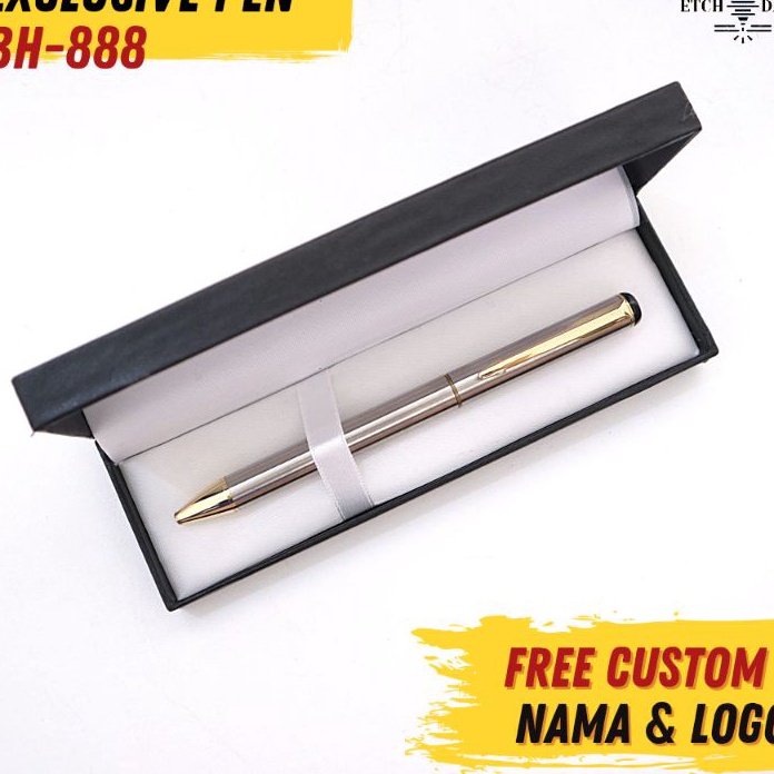 

HJ6 Pulpen Exclusive Free Grafir NamaLogo Box Pulpen Promosi Pulpen Custom Exclusive Pen BH888