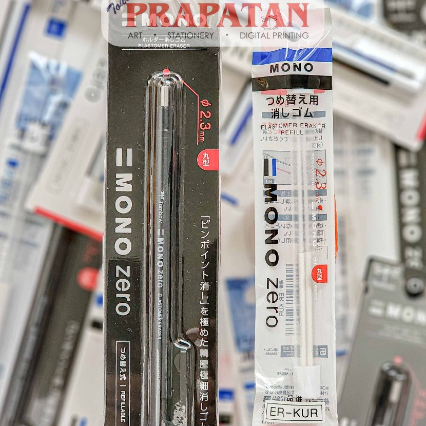 

Spesial Penghapus Tombow Mono Zero Elastomer Eraser Refill Setip