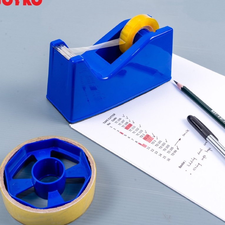 

Murah JOYKO TAPE CUTTER DISPENSER ALAT POTONG ISOLASI LAKBAN SELOTIP PEMOTONG SOLATIP TAJAM TD13