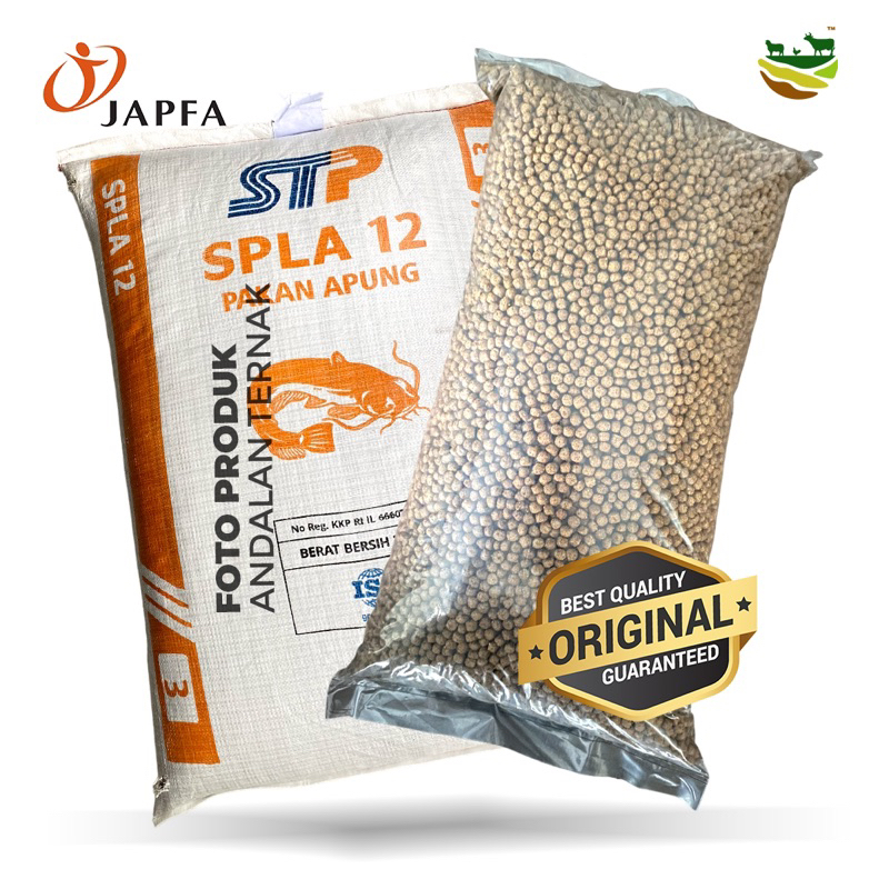 Pelet Ikan Berkualitas 1kg | SPLA12 STP Japfa Repack 1kg