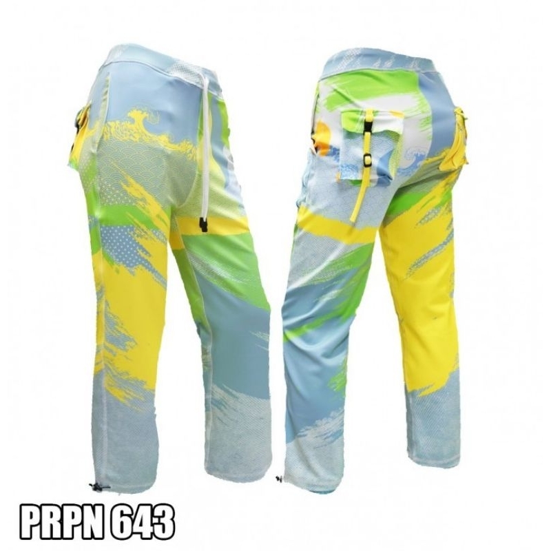 Sixpack Celana Kargo Olahraga Printing