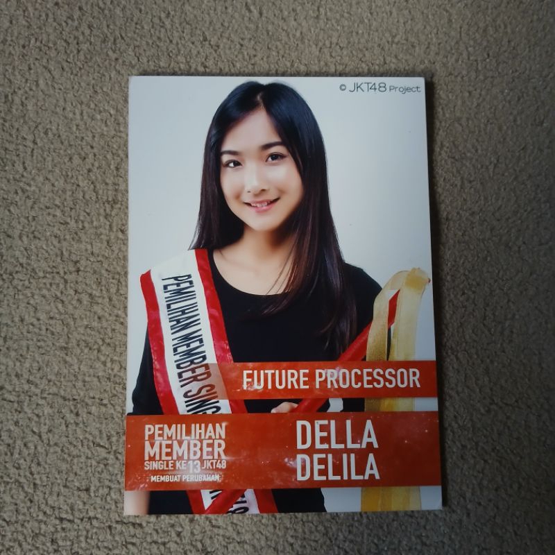 Photopack PP JKT48 Della Delila SSK Single ke 13 Campaign