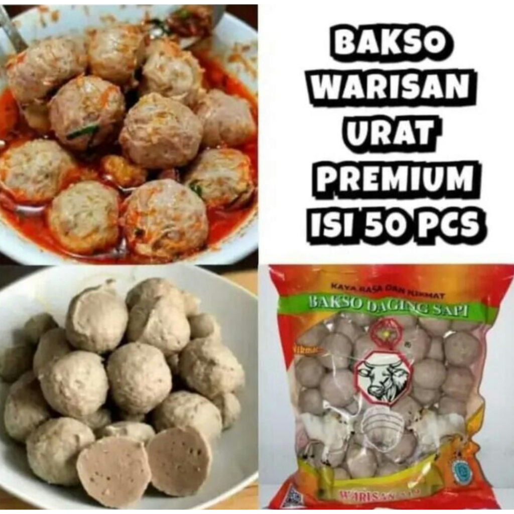 

Bakso Urat Warisan isi 50 pcs