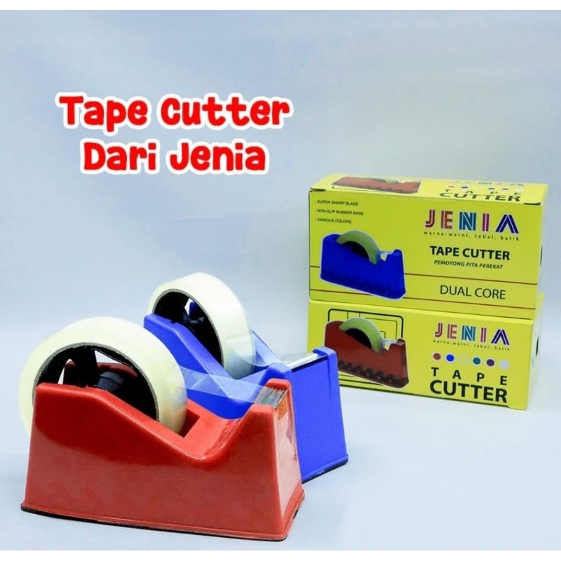 

DISPENSER TAPE / TAPE CUTTER DUAL CORE JENIA