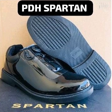 SEPATU PDH TALI PUTAR ( BOA SYSTEM ) SPARTAN