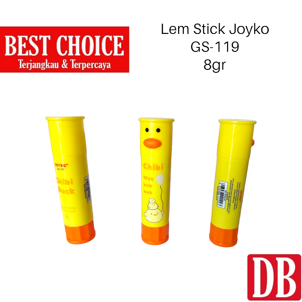 

Lem Stik / Glue Stick Joyko Kecil Lucu Chibi Duck 8g GS-119 (1pcs)