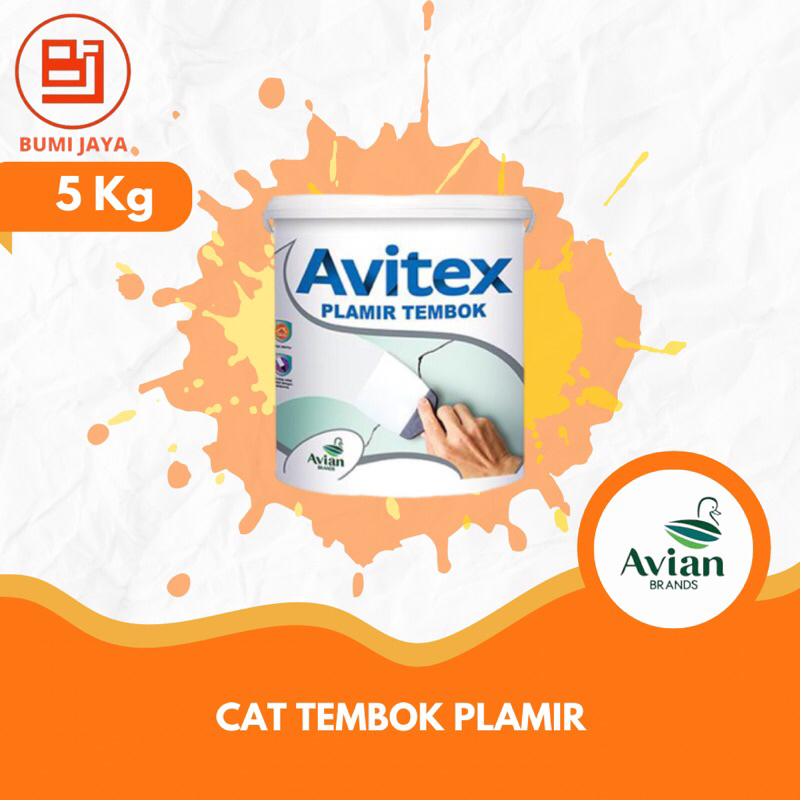 Cat Tembok Plamir Avitex Avian 5kg