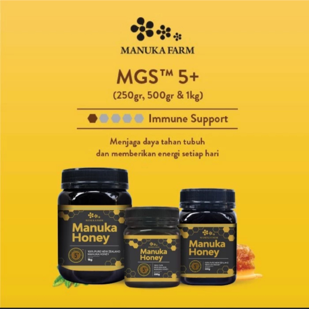 

Manuka Farm MGS 5+ New Zealand Manuka Honey