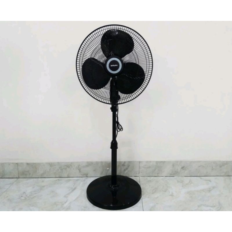 KIPAS ANGIN MIYAKO KAS-1607 kipas angin berdiri kipas angin hitam kipas angin 16inch kipas strong
