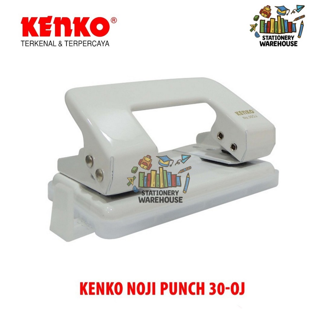 

KENKO PUNCH / PEMBOLONG KERTAS NOJI PUNCH 30-OJ PUTIH
